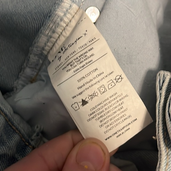 One Teaspoon high waist 2020 skirt in Wilde - size 25 - Picture 7 of 12